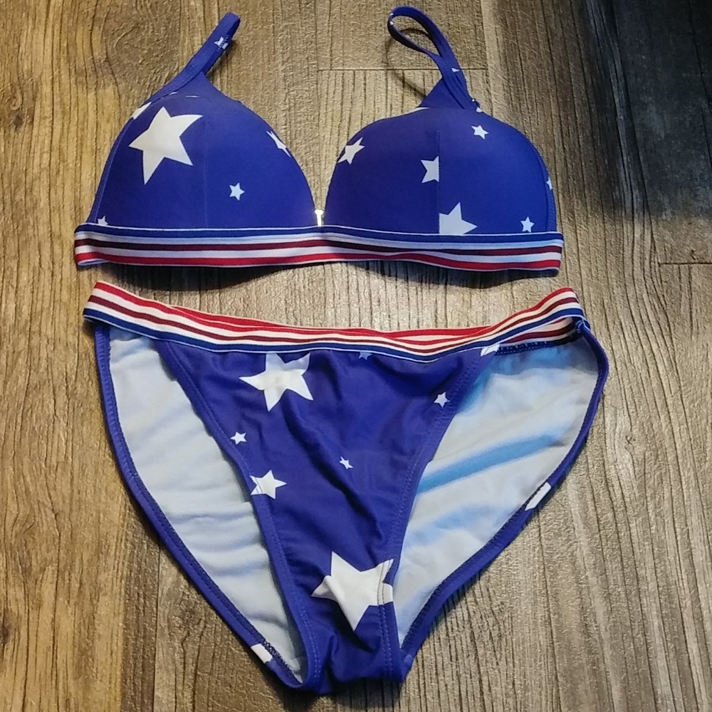 American Flag Bathing Suit